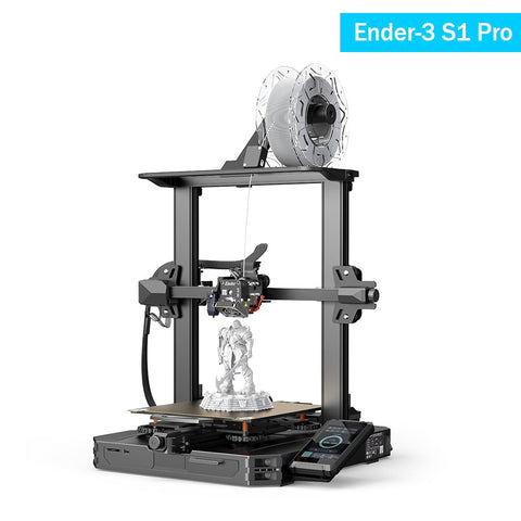 CREALITY 3D Printer: 115/230V AC, 0.1 to 0.3 mm Layer Thick,  Linux/Mac/SD/USB/Windows, 3 A Amps